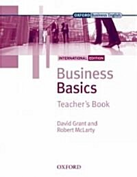 Business Basics International Edition: Teachers Book (Paperback)