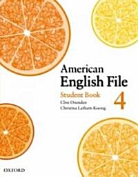 American English File Level 4: Student Book with Online Skills Practice (Paperback)
