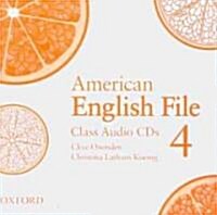 American English File Level 4: Class Audio CDs (3) (CD-Audio)