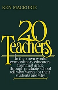 Twenty Teachers (Paperback)