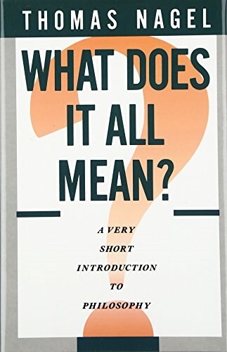 What Does It All Mean: A Very Short Introduction to Philosophy (Hardcover)