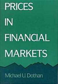 Prices in Financial Markets (Hardcover)