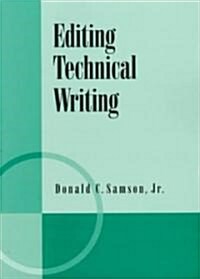 Editing Technical Writing (Paperback)