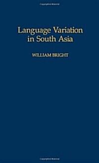 Language Variation in South Asia (Hardcover)