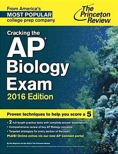 [중고] Cracking the AP Biology Exam (Paperback, 2016)