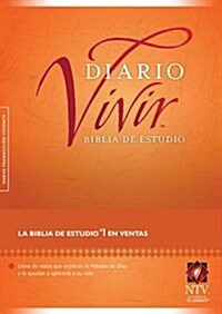 Biblia de Estudio del Diario Vivir-Ntv (Hardcover)