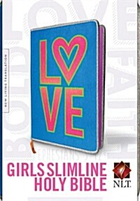Girls Slimline Bible-NLT (Fabric)