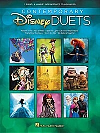 Contemporary Disney Duets: Intermediate to Advanced Level (Paperback)