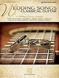 Wedding Songs for Classical Guitar: Guitar with Tablature (Hardcover)