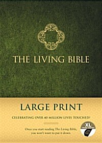 Living Bible-TLB-Large Print (Hardcover)