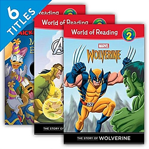 World of Reading Level 2 Set 1 (Set) (Library Binding)