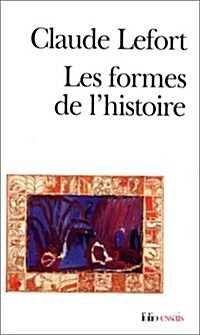 Formes de L Histoire (Paperback)