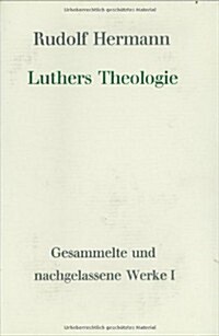 Luthers Theologie (Hardcover)