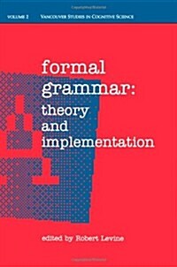 Formal Grammar: Theory and Implementation (Paperback)