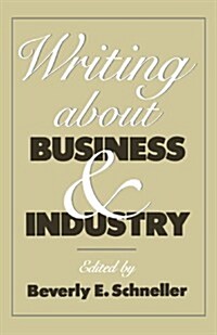 Writing About Business and Industry (Paperback)