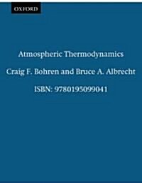 Atmospheric Thermodynamics (Hardcover)