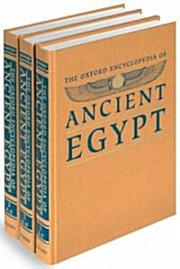 The Oxford Encyclopedia of Ancient Egypt (Hardcover)