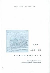 The Art of Performance (Hardcover)