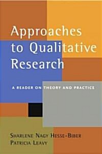 [중고] Approaches to Qualitative Research: A Reader on Theory and Practice (Paperback)