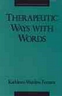 Therapeutic Ways with Words (Hardcover)
