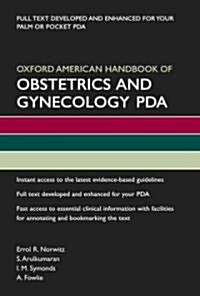 Oxford American Handbook of Obstetrics and Gynecology for PDA (CD-ROM)