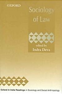 [중고] Sociology of Law (Hardcover)