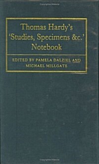 Thomas Hardys Studies, Specimens &c. Notebook (Hardcover)