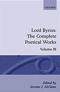 The Complete Poetical Works: Volume 3 (Paperback)