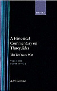 An Historical Commentary on Thucydides: Volume 3. Books IV-V(24) (Hardcover)