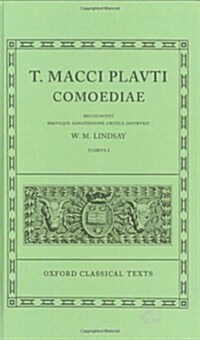 Plautus Comoediae Vol. I: Amphitruo - Mercator (Paperback)