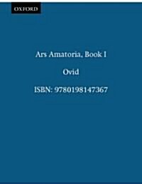 Ars Amatoria, Book I (Paperback)