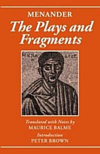 Menander: The Plays and Fragments (Hardcover)