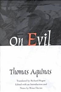 On Evil (Paperback)