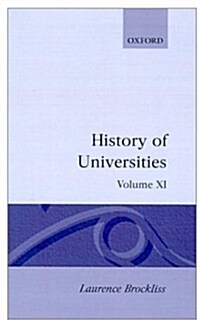 History of Universities: Volume XI: 1992 (Hardcover)