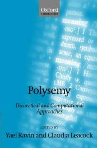 Polysemy : theoretical and computational approaches