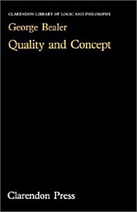 Quality and Concept (Hardcover)