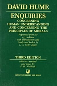 Enquiries Concerning Human Understanding and Concerning the Principles of Morals (Paperback, 3 Revised edition)