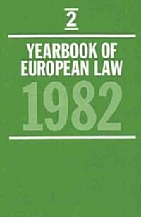 Yearbook of European Law (Hardcover)