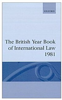 The British Year Book of International Law (Hardcover)