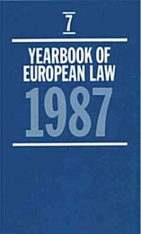 Yearbook of European Law (Hardcover)