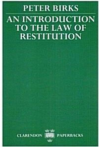 An Introduction to the Law of Restitution (Paperback, Revised ed)