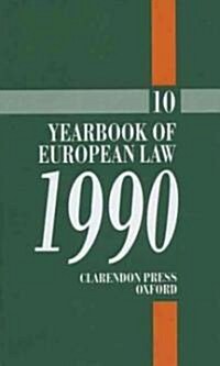 Year Book of European Law (Hardcover)