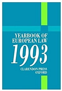 Yearbook of European Law (Hardcover)