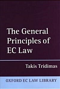 The General Principles of Ec Law (Hardcover)