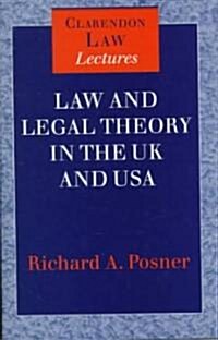 Law and Legal Theory in England and America (Hardcover)