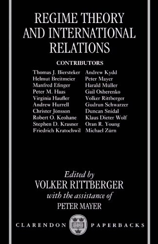 Regime Theory and International Relations (Paperback)