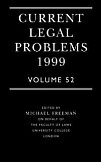 Current Legal Problems (Hardcover)