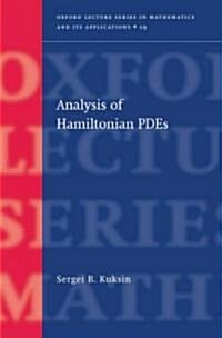 Analysis of Hamiltonian Pdes (Hardcover)