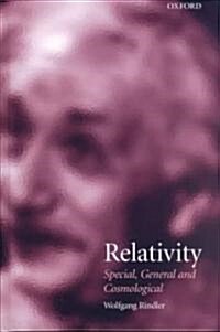 [중고] Relativity : Special, General and Cosmological (Hardcover)