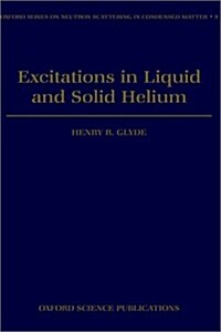 Excitations in Liquid and Solid Helium (Hardcover)